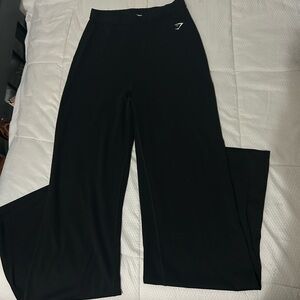 Gymshark Black Wide-Leg Pants